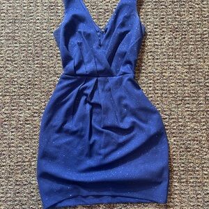 Trixxi Navy Blue Mini Dress
